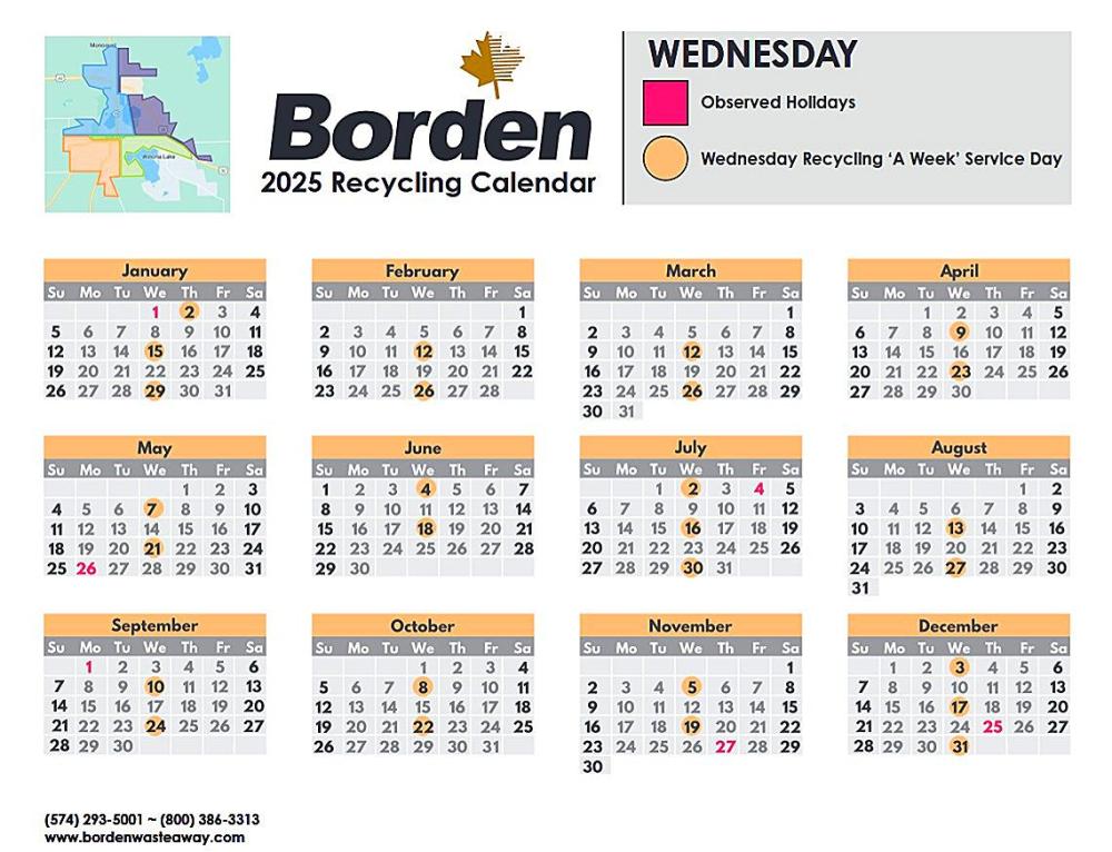 2025 Warsaw A Wed. Recycling