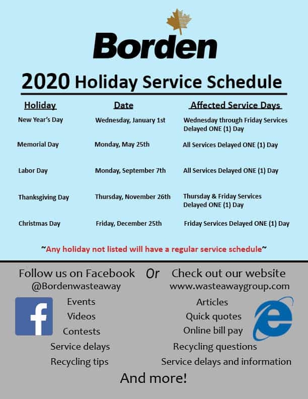 2017 Holiday Service